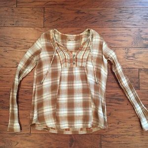 Prana Long Sleeve Plaid